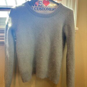 Madewell x Alexa Chung blue sweater